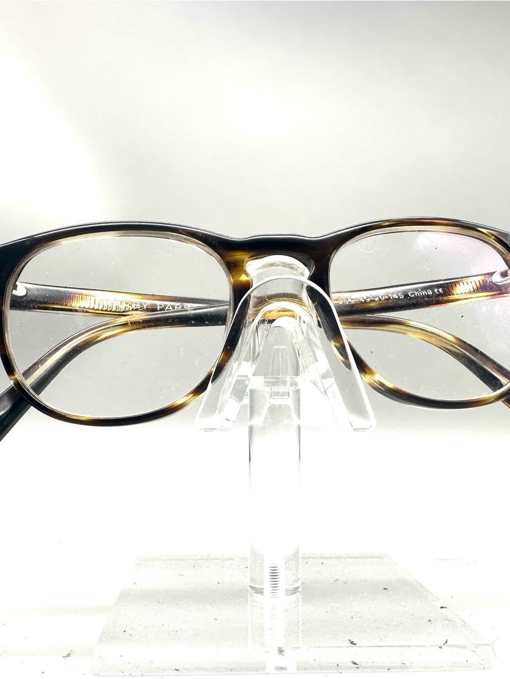 Warby Parker Baker 256 Tortoise Shell Eyeglasses Frames 49-20-145 Mens Womens